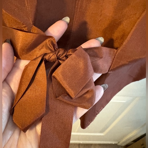 90’s VTG The Limited Women's Silk Leopard Geometric Preppy Vest M/L Gold Buttons - Picture 10 of 13